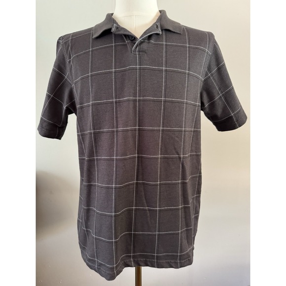 Arrow Other - Arrow Mens Polo Shirt Size M Black Classic Fit